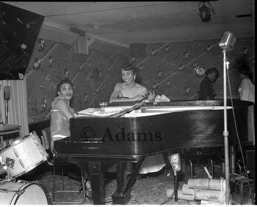 Piano, Los Angeles, 1955