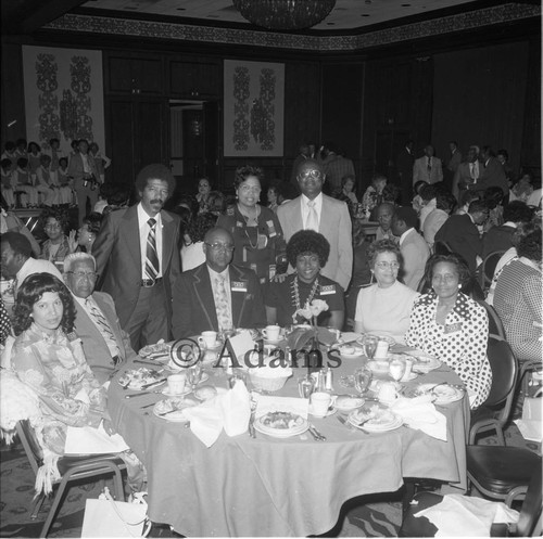 Links dinner, Los Angeles, 1975