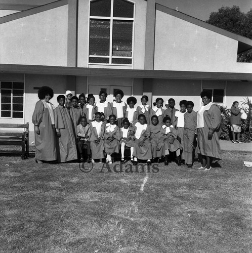 Youth Choir, Santa Ana, 1972