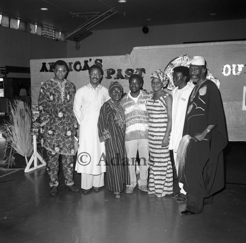 Africa's Past event, Los Angeles, 1983