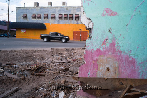 Wall and Debris, Juárez, 2007