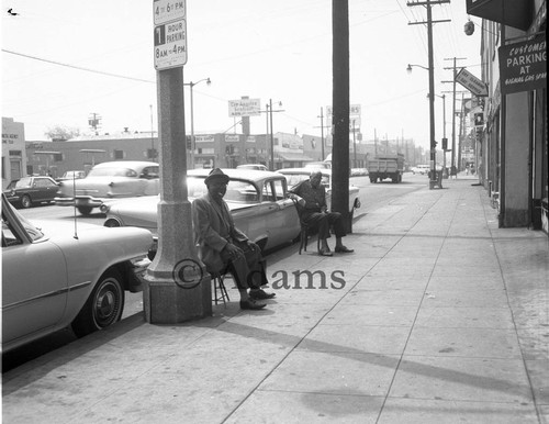 Street Scene, Los Angeles, 1964