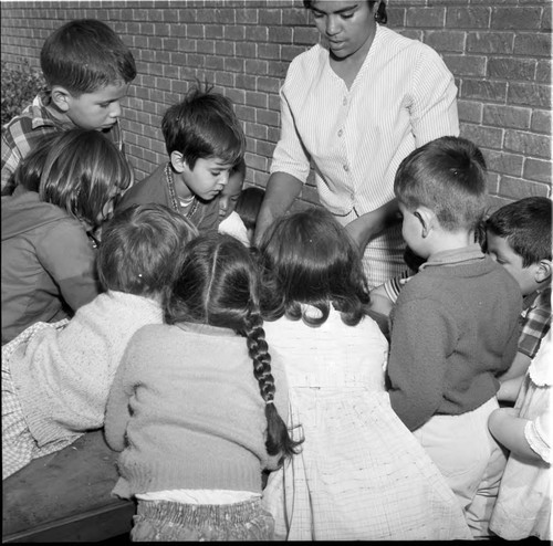 Children at Jewish Center, Los Angeles, 1967