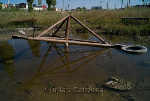 Abandoned materials, Juárez, 2009