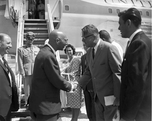 King and Queen of Afghanistan, Los Angeles, 1963