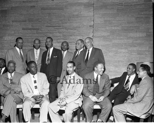 Civic leaders; Los Angeles, 1954