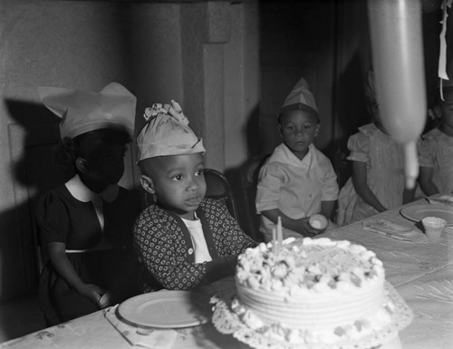 Children's party, Los Angeles, 1949