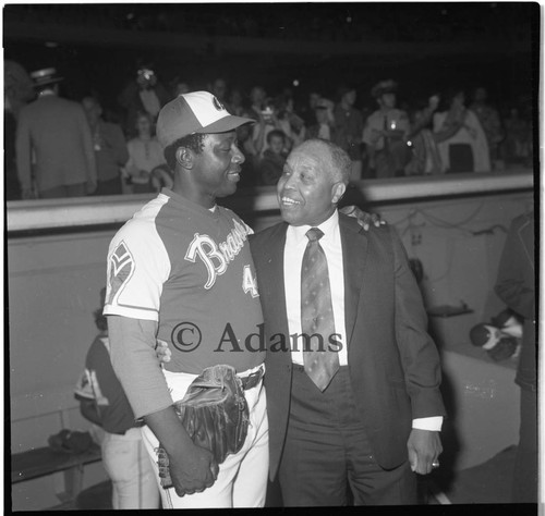 Hank Aaron, Los Angeles, 1973