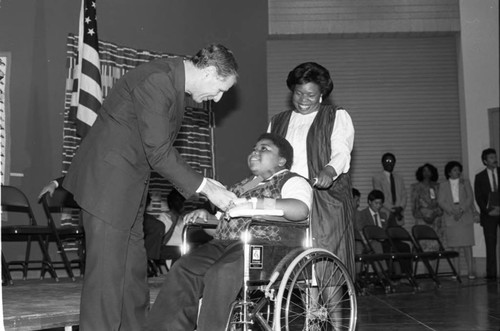 Southern Christian Leadership Conference (SCLC) MLK Essay Awards, Los Angeles, 1986