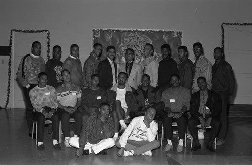 Angel City Links Achievers for 1987 and 1986 posing together at the 7th annual Achievers Night, Los Angeles. 1987