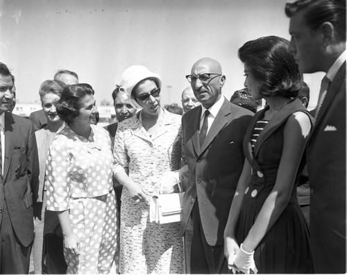 King and Queen of Afghanistan, Los Angeles, 1963