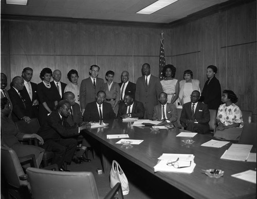 Maurice Dawkins at Leadership meeting, Los Angeles