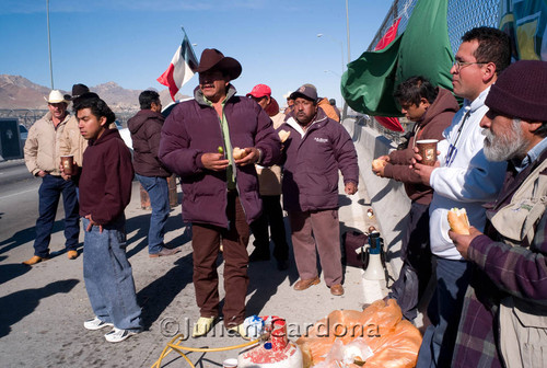 Anti NAFTA Protest, Juárez, 2007