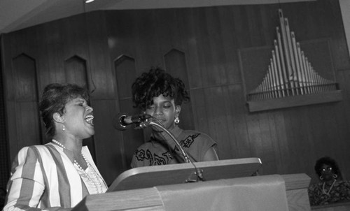 Women Performing during a "Youth on Parade" event, Los Angeles, 1993