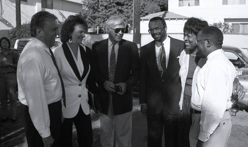 California Democratic Party event, Los Angeles, 1994