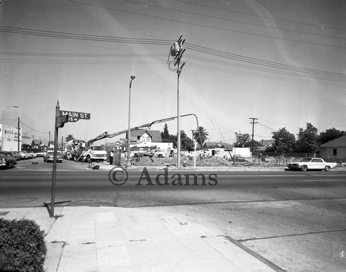 Construction, Los Angeles, 1970