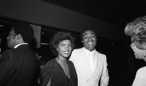 Calvin Lockhart and guest attending the NAACP Image Awards, Los Angeles, 1978