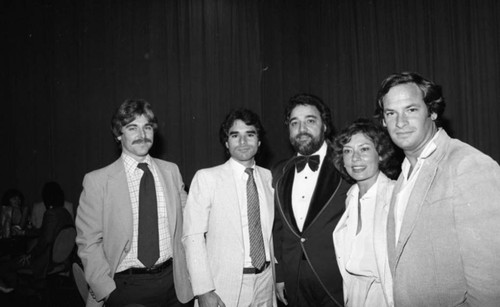 Testimonial to pioneer black historical achievement dinner at the Beverly Hilton, Los Angeles, 1981