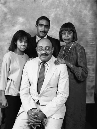 Willard Murray and Family, Los Angeles, 1986