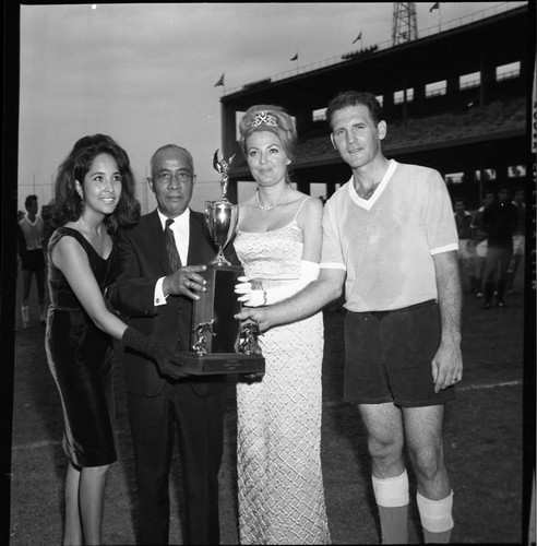 All Stars soccer, Los Angeles, 1966