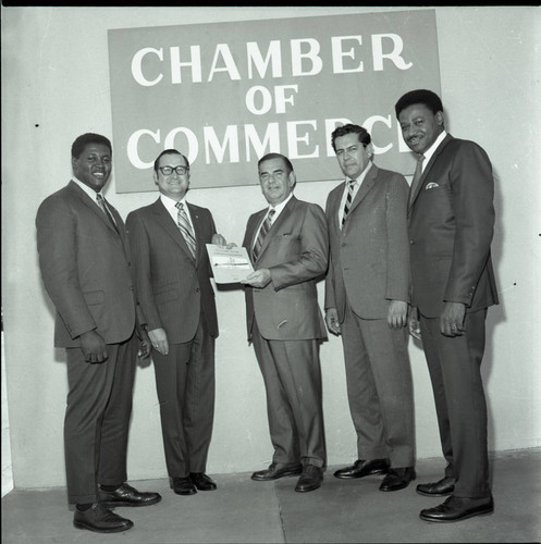 Chamber of Commerce event participants, Los Angeles