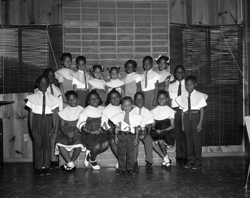 Group of Children, Los Angeles, 1966