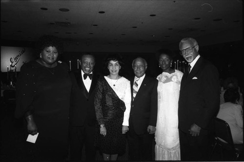 Ebonics Support Group Honorees and Attendees, Los Angeles, 1985