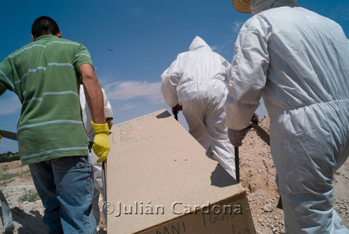 Mass Grave, San Rafael Cemetery, Juárez, 2009