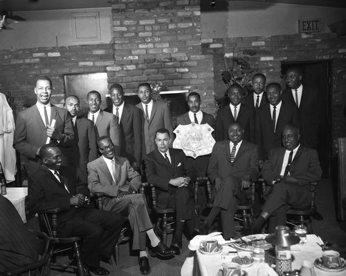 Omega Psi Phi Frat, Los Angeles, 1962