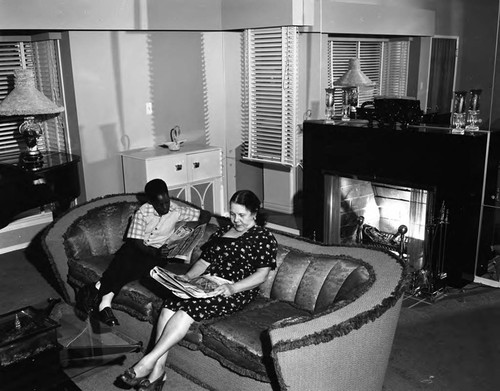 House Interior Los Angeles, 1947