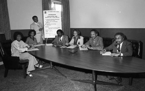 Urban League Workshop, Los Angeles, 1977