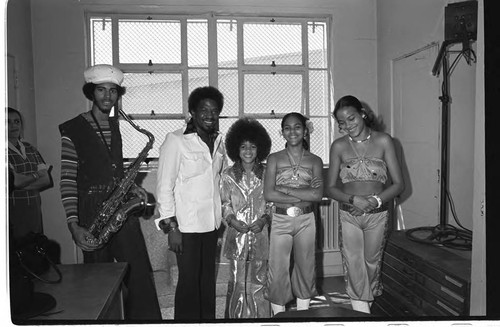 KGFJ soul caravan, Los Angeles, ca. 1973