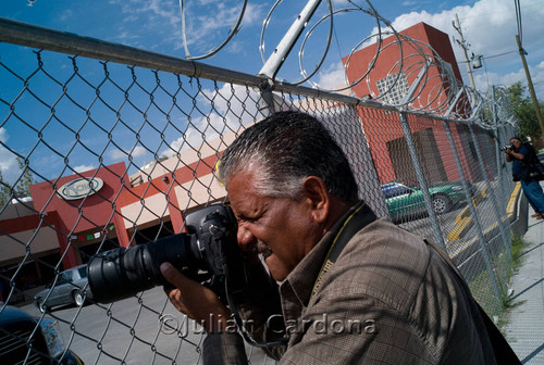 PM cameramen, Juárez, 2008