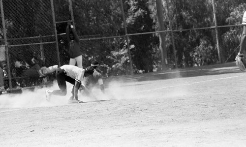 Inter Fraternity Softball Game, Inglewood, 1982