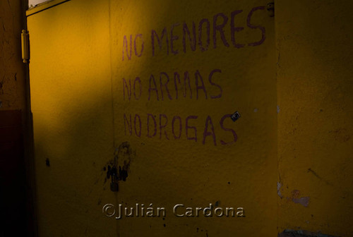 Writing on Door, Juárez, 2007