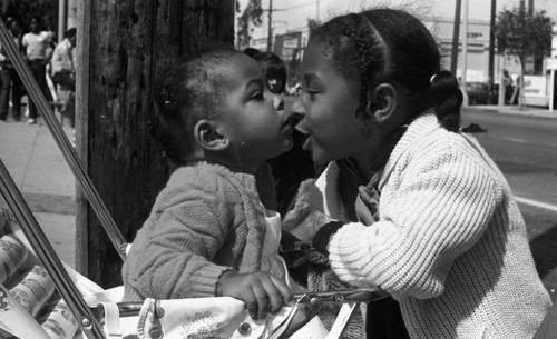 Children Bonding, Los Angeles, 1983