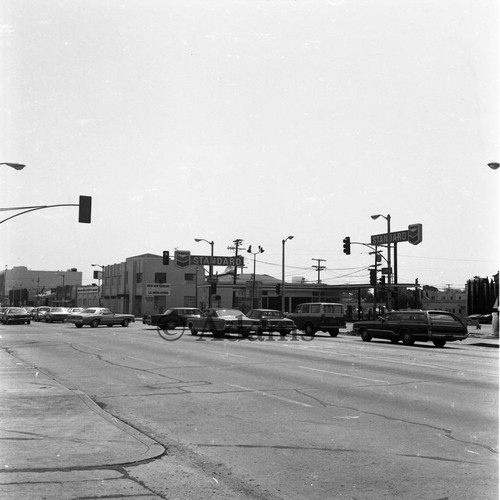 Intersection, Los Angeles, 1977