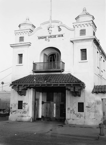 Engine House No. 18, a project of the Community Redevelopment Agency, Los Angeles, 1984