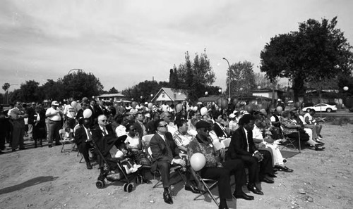 Fair Oaks Renaissance Plaza groundbreaking, Pasadena, California, 1997