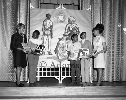 Books for the boys, Los Angeles, 1970