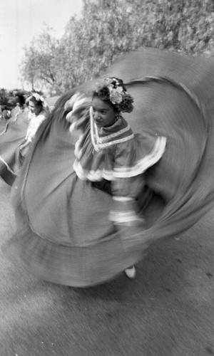 Centinela Adobe festival dancer, Los Angeles