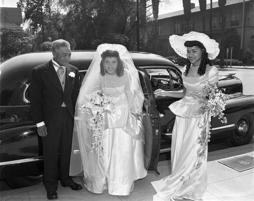 Patterson Wedding, Los Angeles, 1948