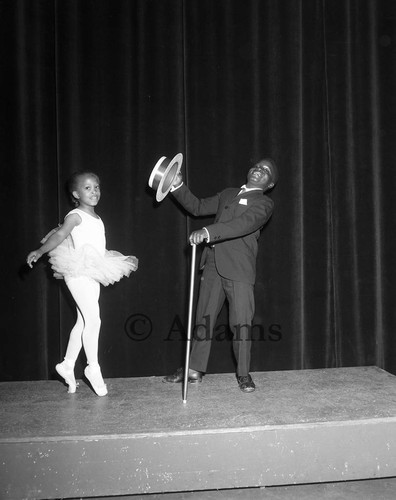 Two young performers, Los Angeles, 1964
