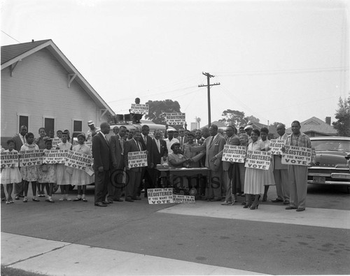 Voter Registration, Los Angeles, 1958