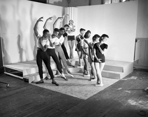 Ballet Dancers, Los Angeles, 1947