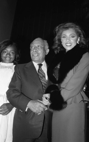 Miss America and Councilman, Los Angeles, 1984