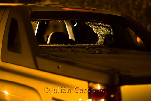 Confiscated vehicles, Juárez, 2008