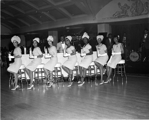 Seven women, Los Angeles, 1963