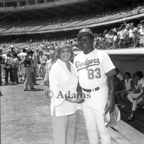 Ethel Bradley and Dodger, Los Angeles, 1973