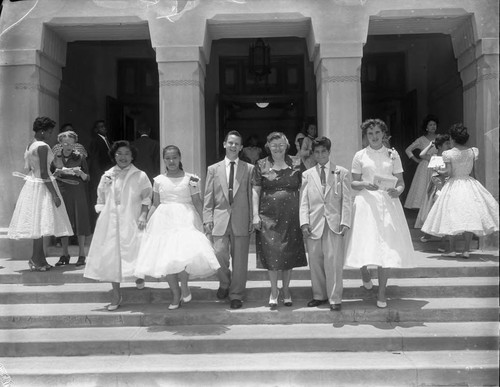 Junior High, Los Angeles, 1955